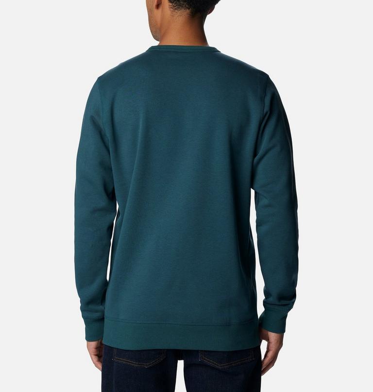 M Columbia Logo Fleece Crew | 414 | XXL, Color: Night Wave, CSC Branded Shadow Logo, image 2