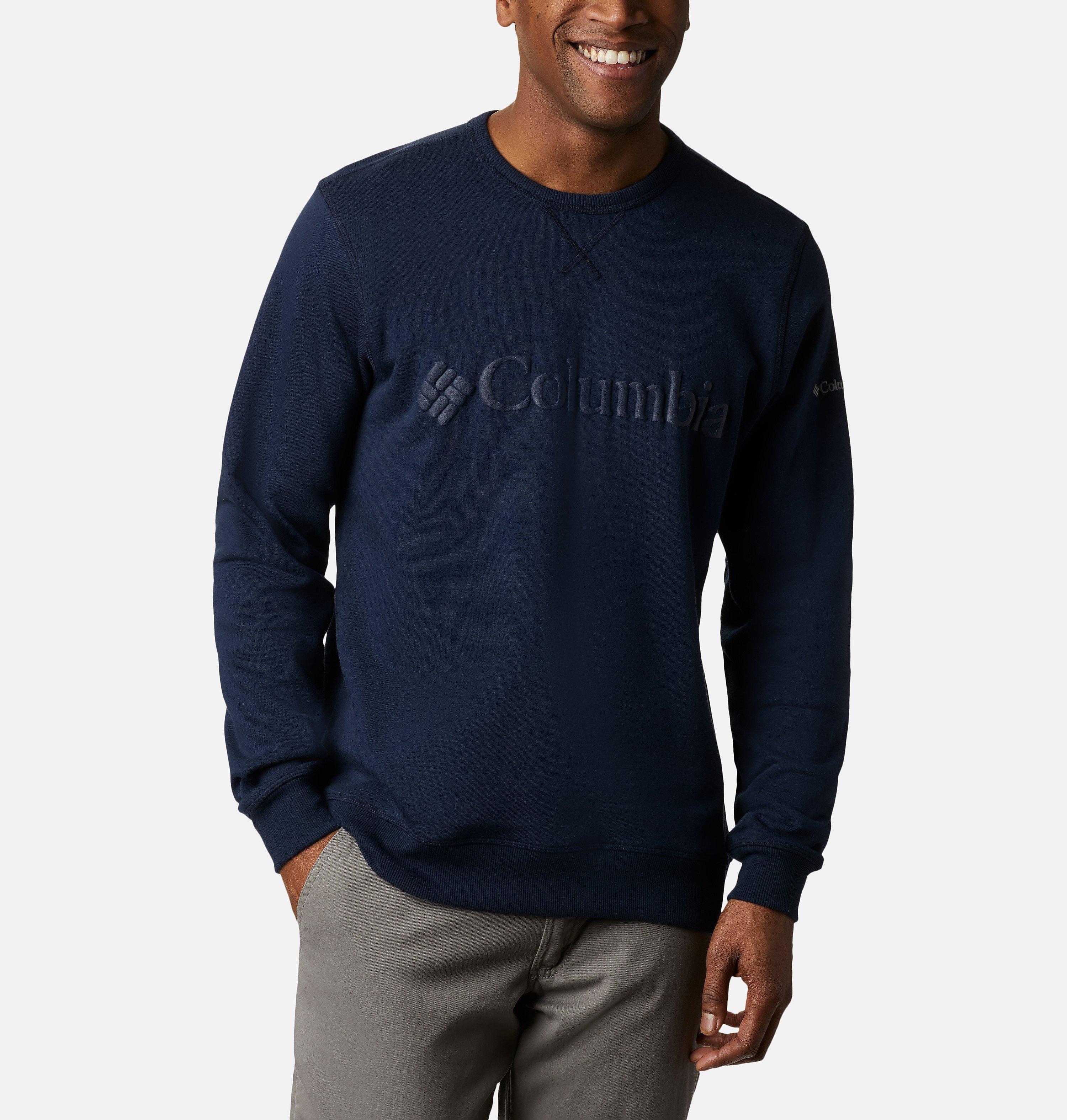 Men's Columbia Logo Fleece Crew 1
