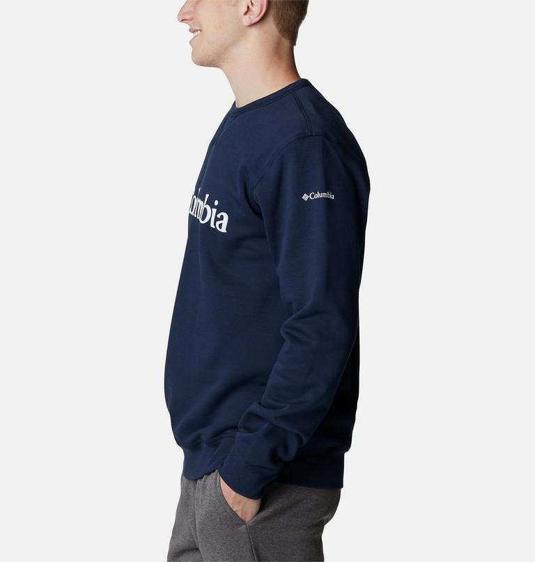 Sweat Molletonn&eacute; Logo Columbia Homme, Color: Collegiate Navy, CSC Branded Logo, image 3