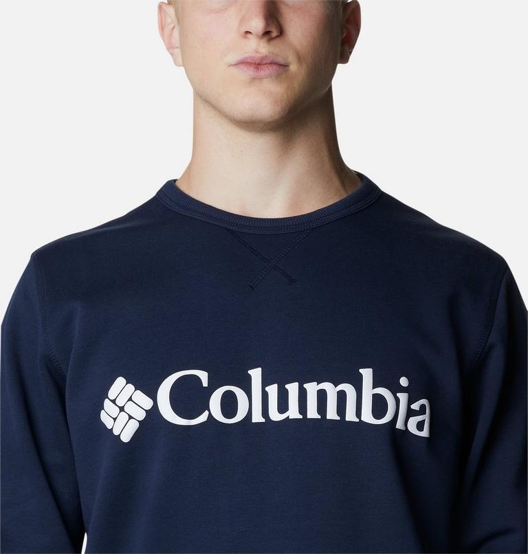 Sweat Molletonn&eacute; Logo Columbia Homme, Color: Collegiate Navy, CSC Branded Logo, image 4