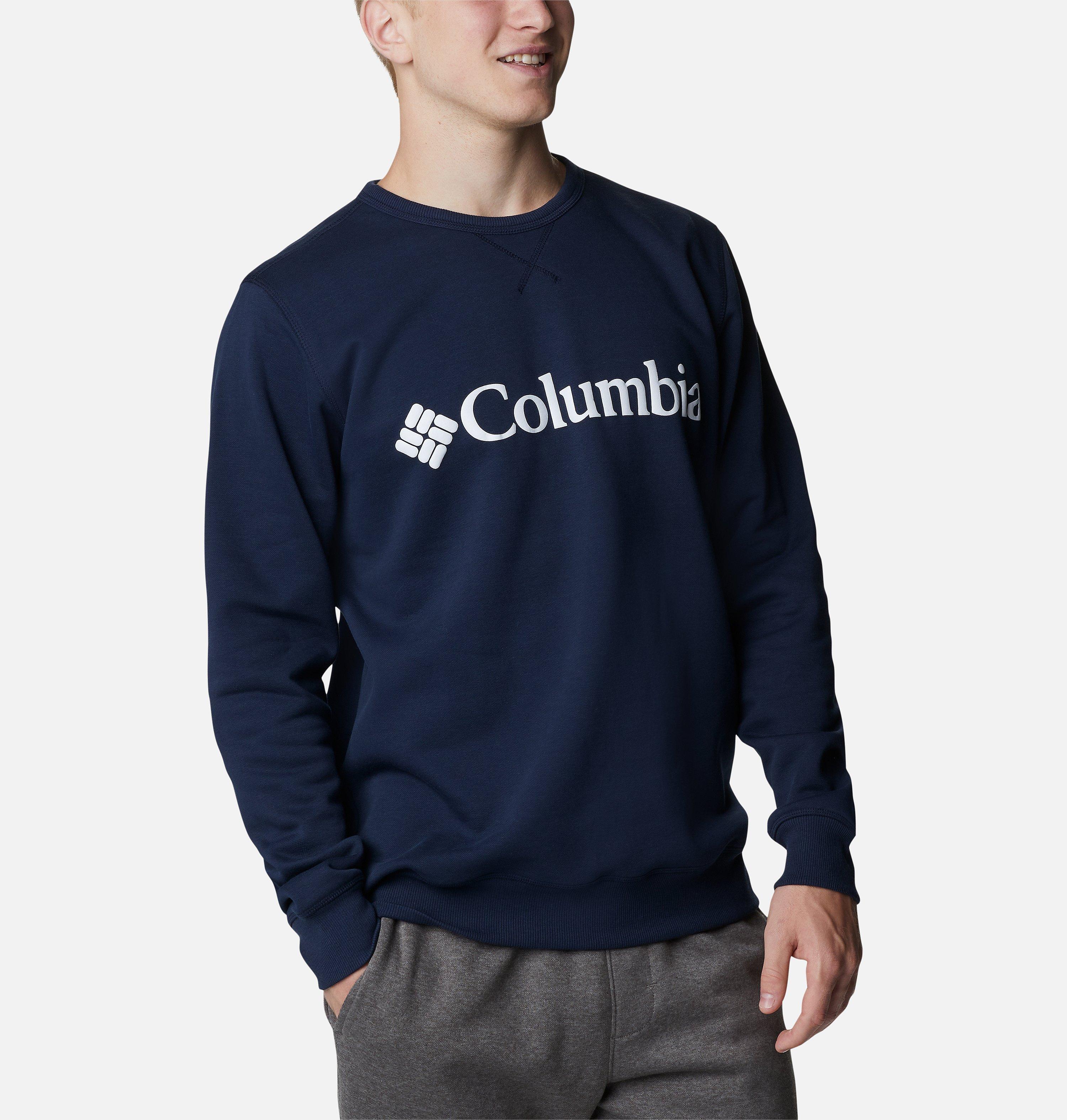 Men's Columbia Logo Fleece Crew 5