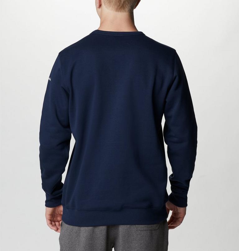 Sweat Molletonn&eacute; Logo Columbia Homme, Color: Collegiate Navy, CSC Branded Logo, image 2