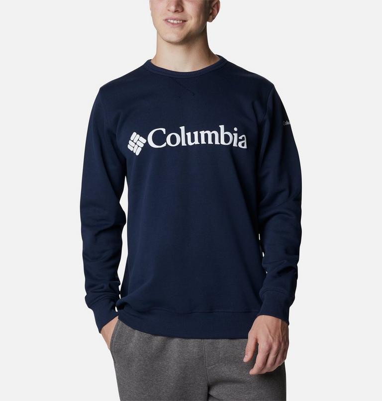 Sweat Molletonn&eacute; Logo Columbia Homme, Color: Collegiate Navy, CSC Branded Logo, image 1