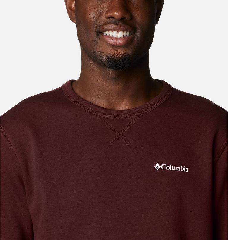 M Columbia Logo Fleece Crew | 521 | L, Color: Elderberry, C Sportswear 2, image 4