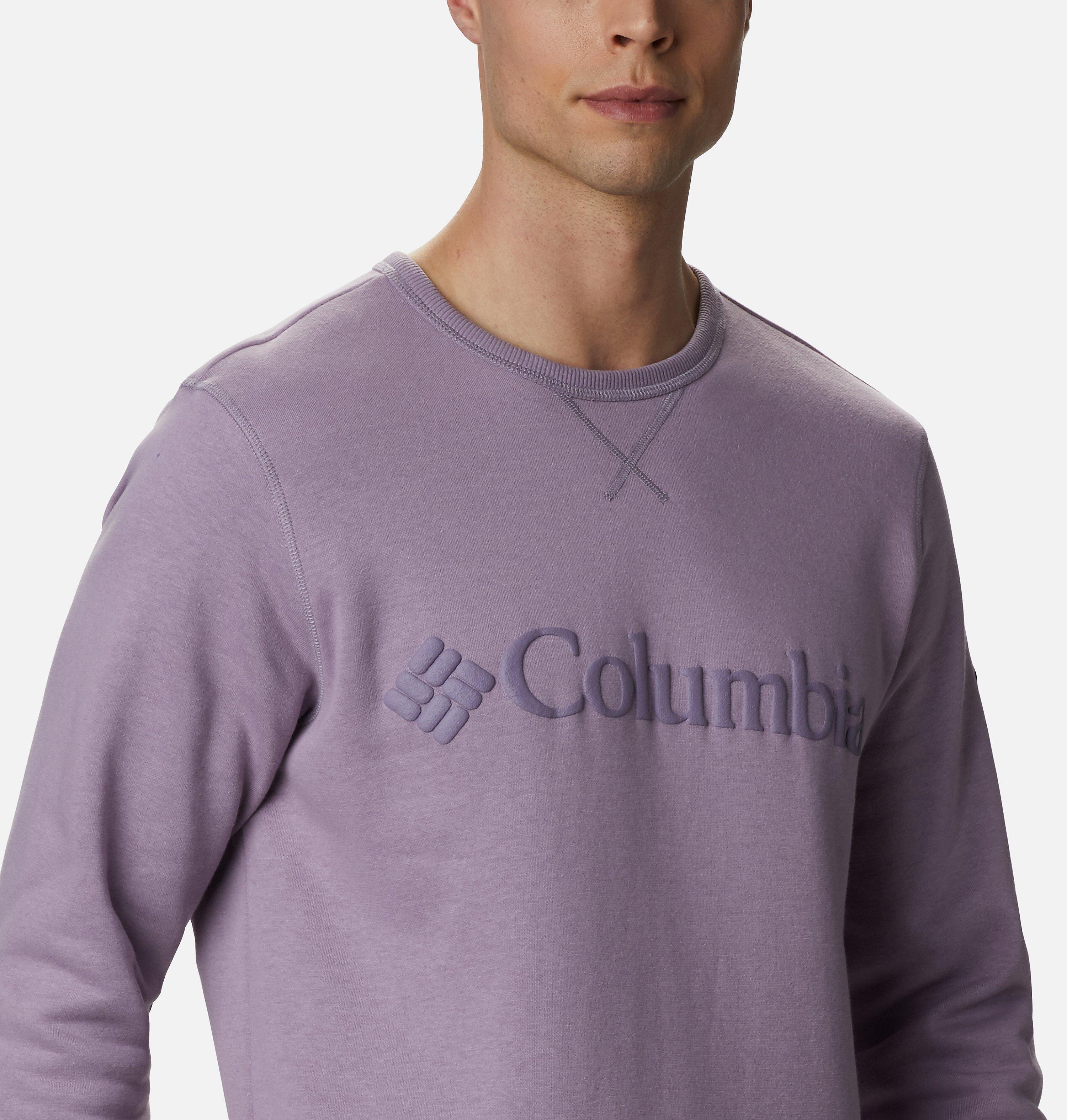 Men's Columbia Logo Fleece Crew 5