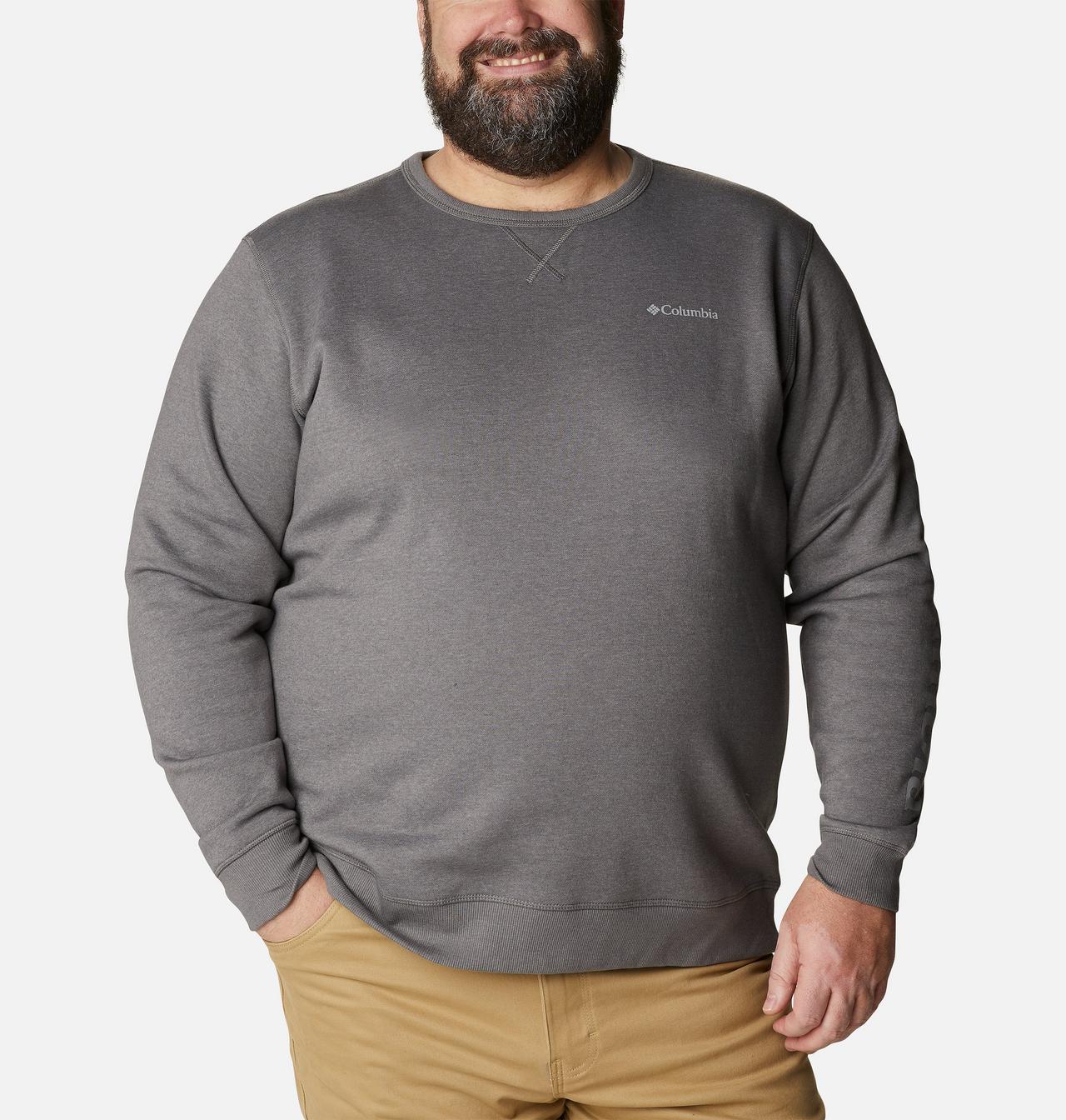 Men's Columbia Logo Fleece Crew – Big 1