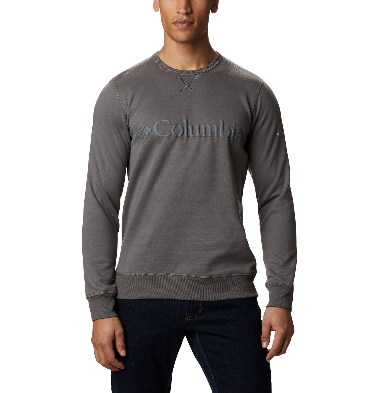 Men's Columbia Logo Fleece Crew – Big 1