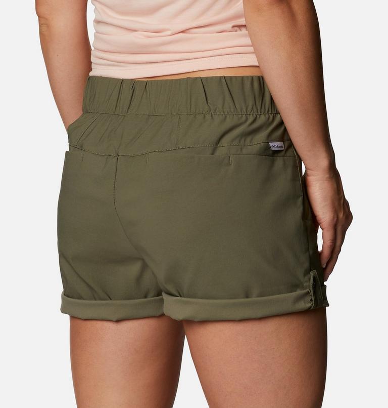 Women's Firwood Camp II Shorts, Color: Stone Green, image 5