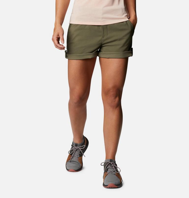 Women's Firwood Camp II Shorts, Color: Stone Green, image 1