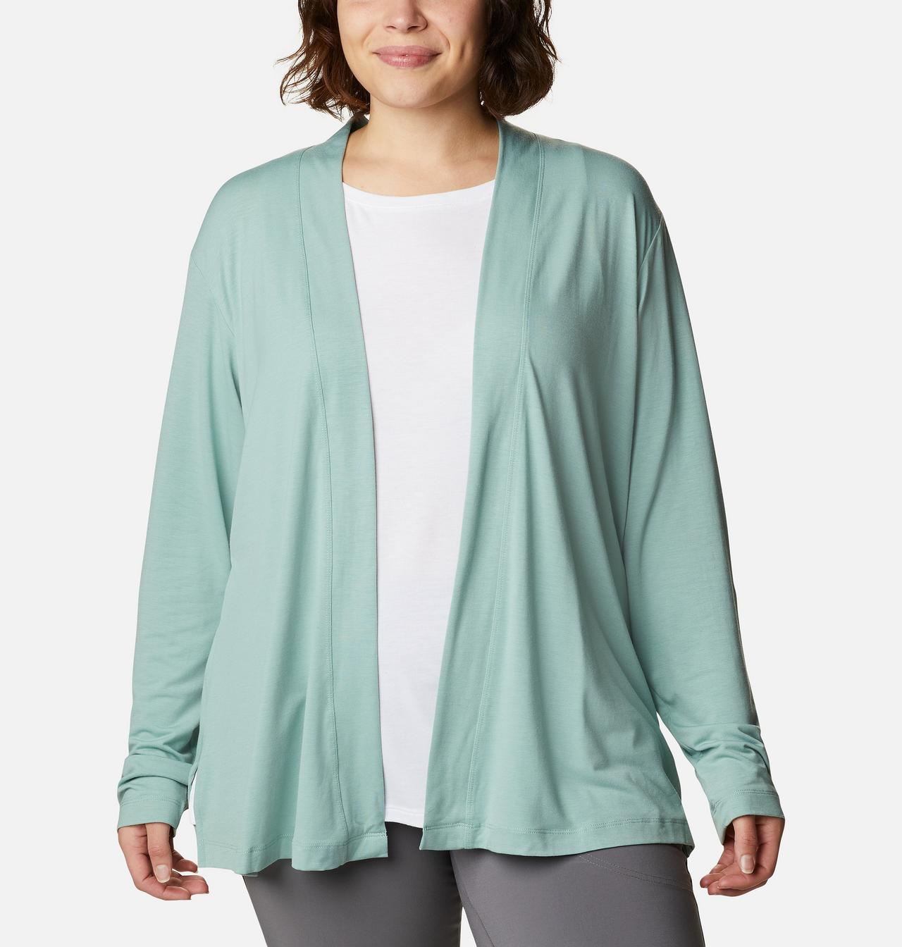 Women's Essential Elements™ Cardigan – Plus Size 1