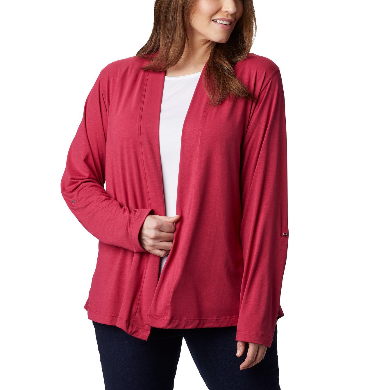 Women's Essential Elements™ Cardigan – Plus Size 1