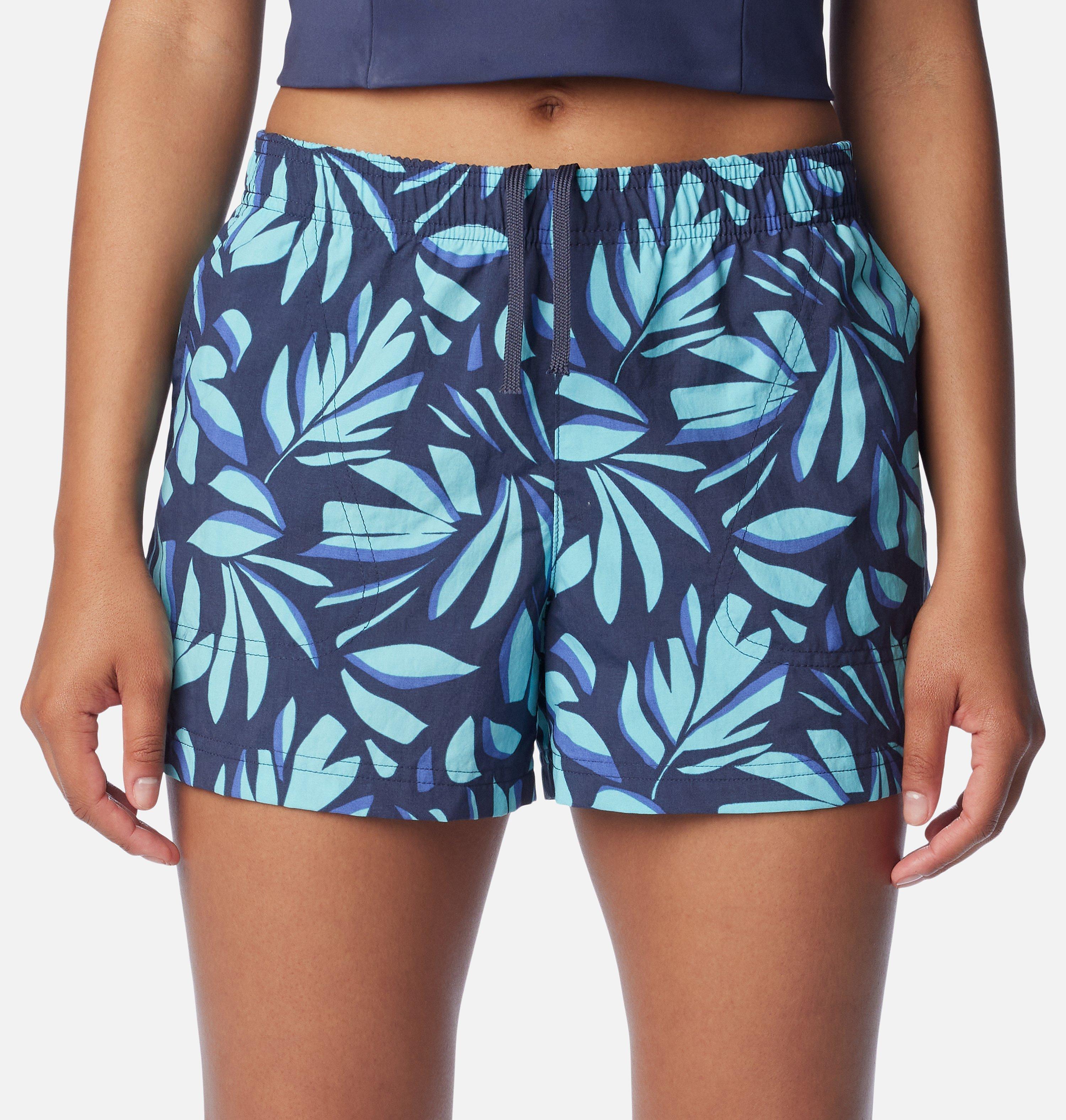 Women's Sandy River II Printed Shorts | 467 | L | 3 4