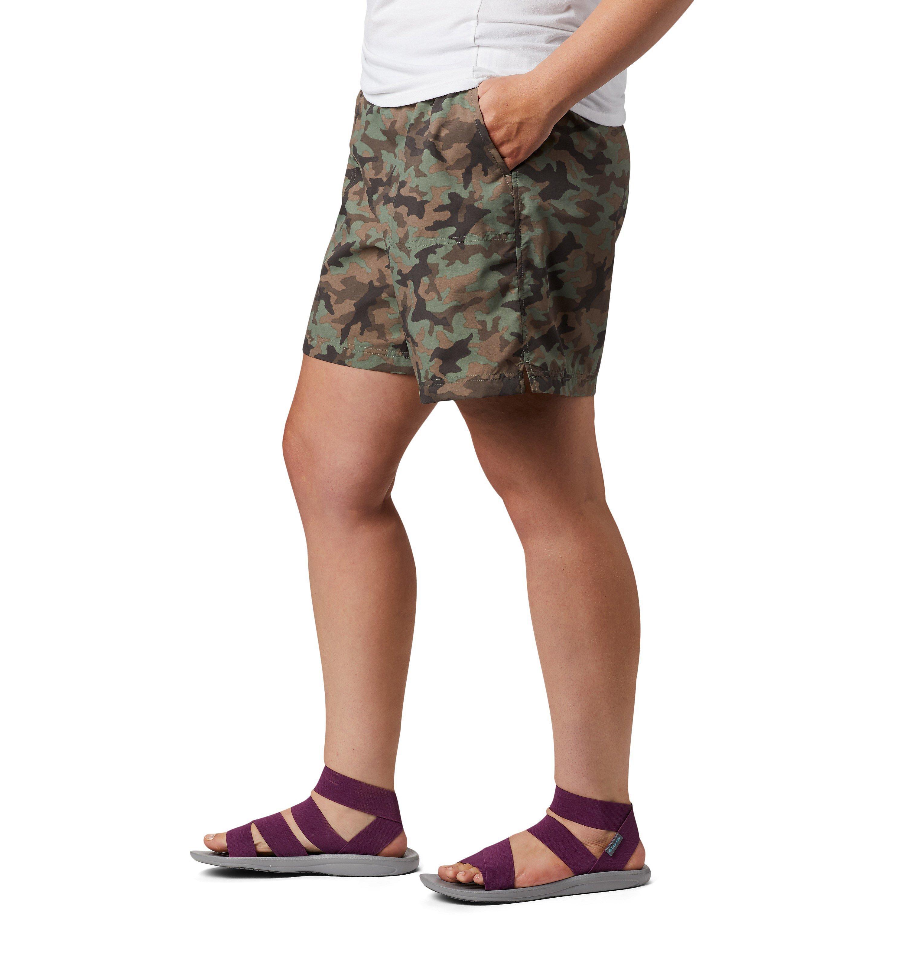 Women's Sandy River II Printed Shorts - Plus Size 3