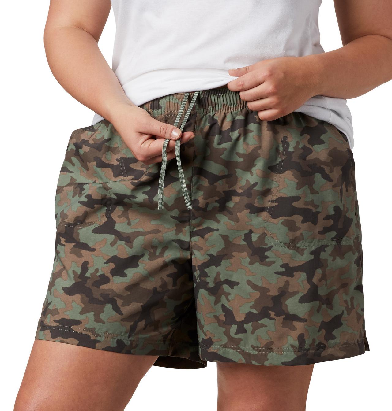 Women's Sandy River™ II Printed Shorts - Plus Size 6