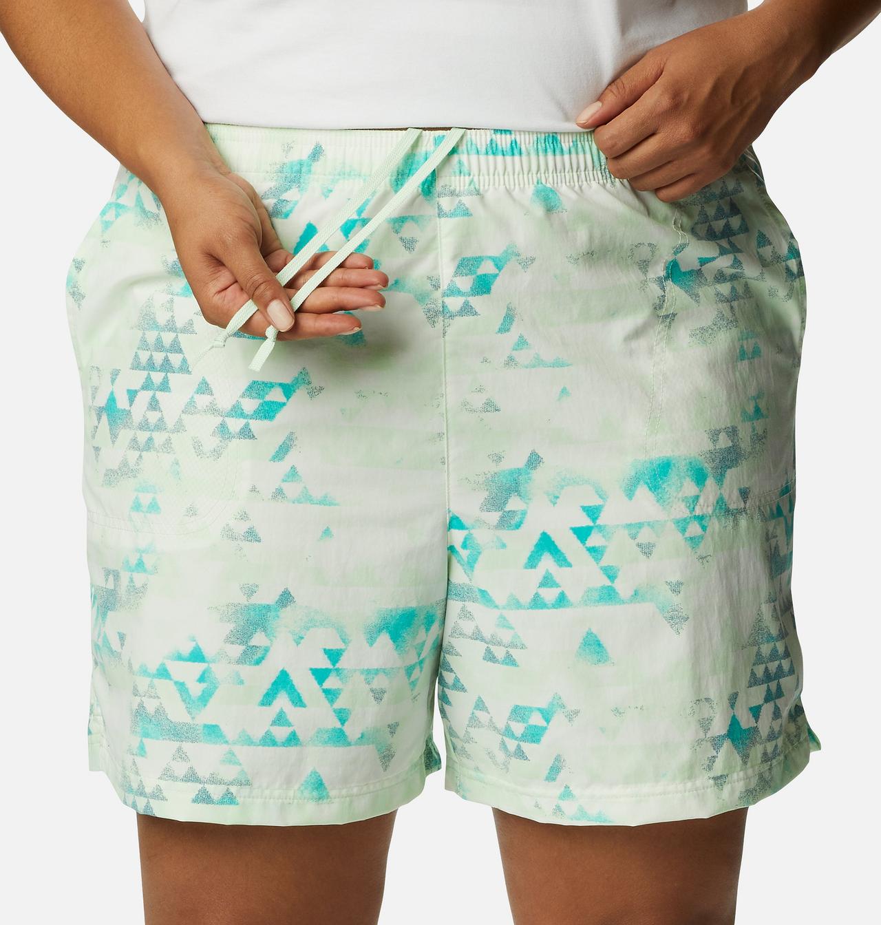 Women's Sandy River™ II Printed Shorts - Plus Size 4