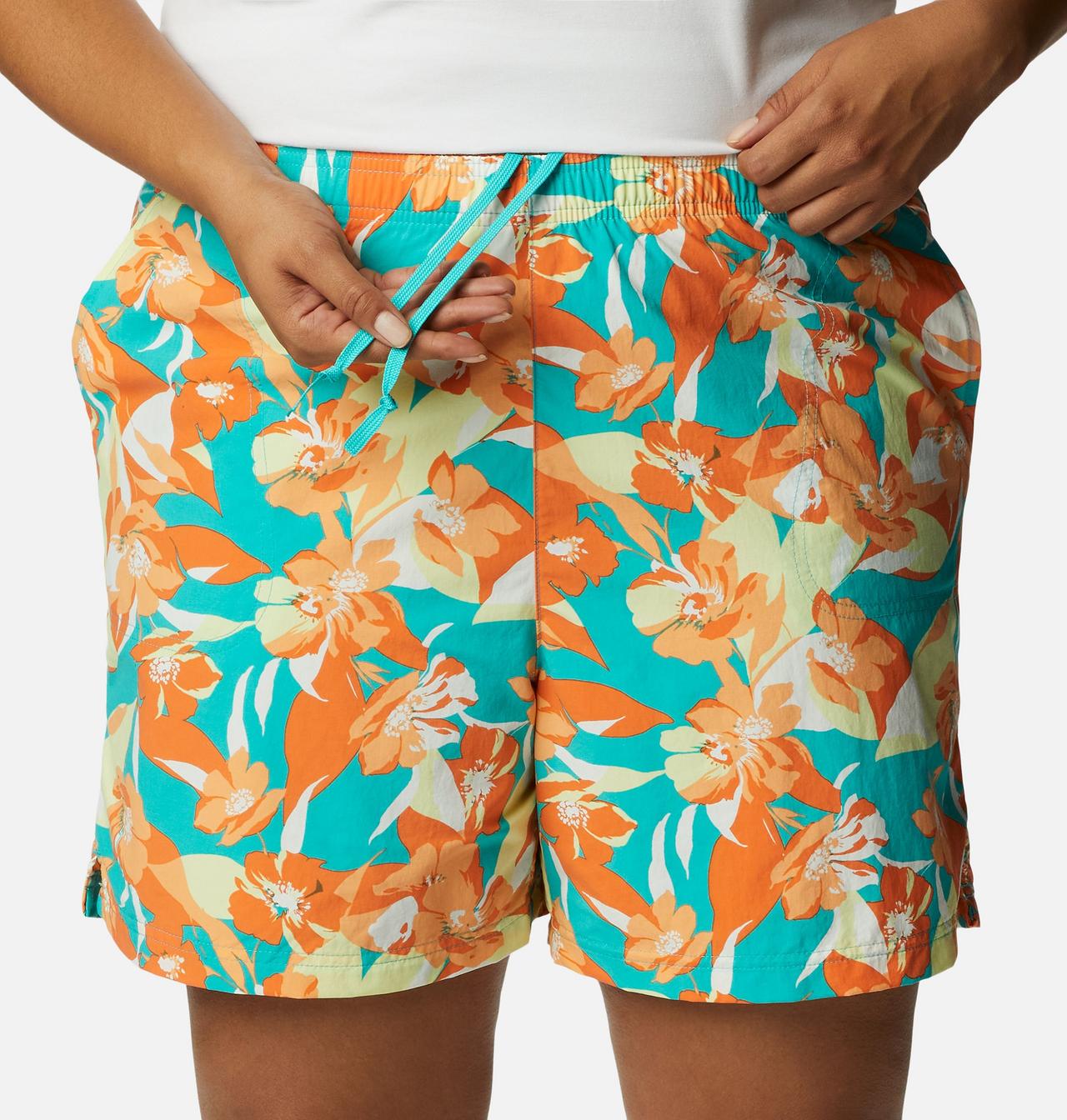 Women's Sandy River™ II Printed Shorts - Plus Size 4