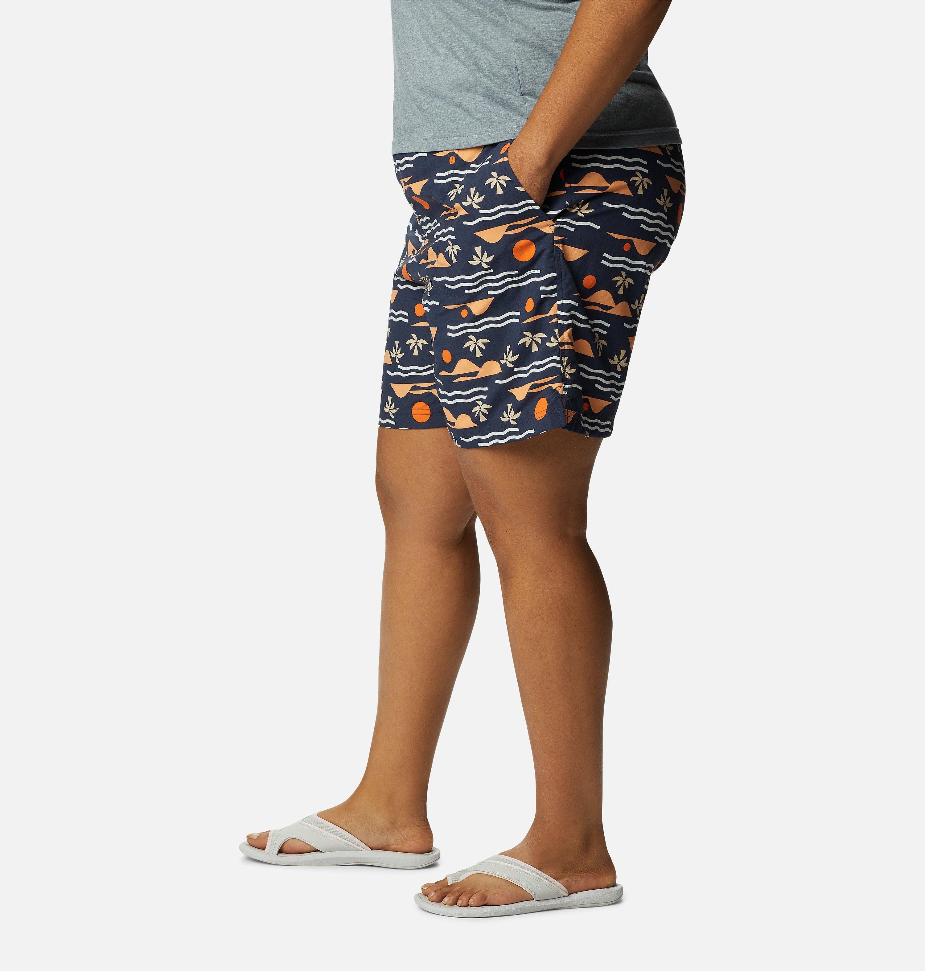 Women's Sandy River II Printed Shorts - Plus Size 3