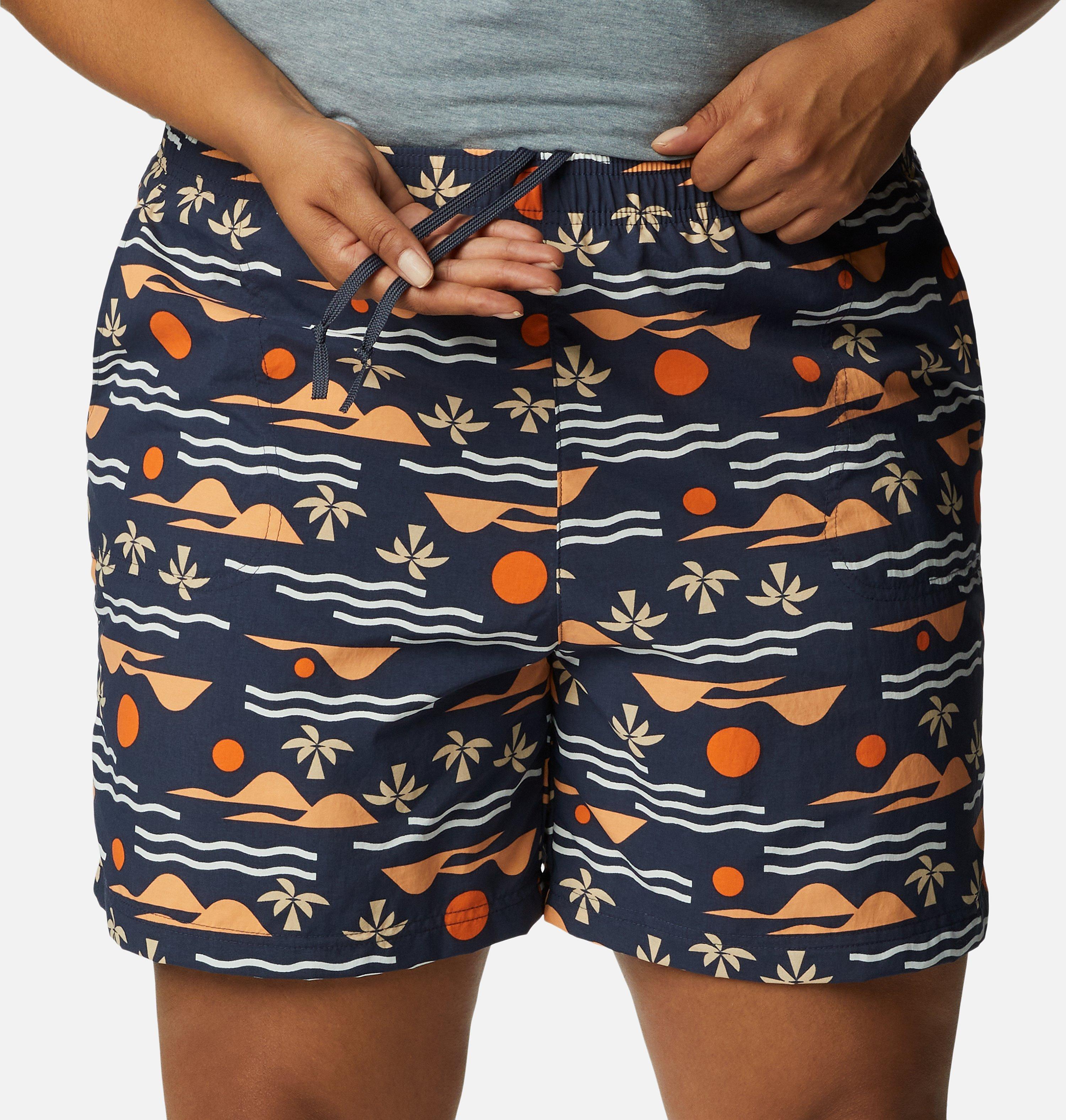 Women's Sandy River II Printed Shorts - Plus Size 4