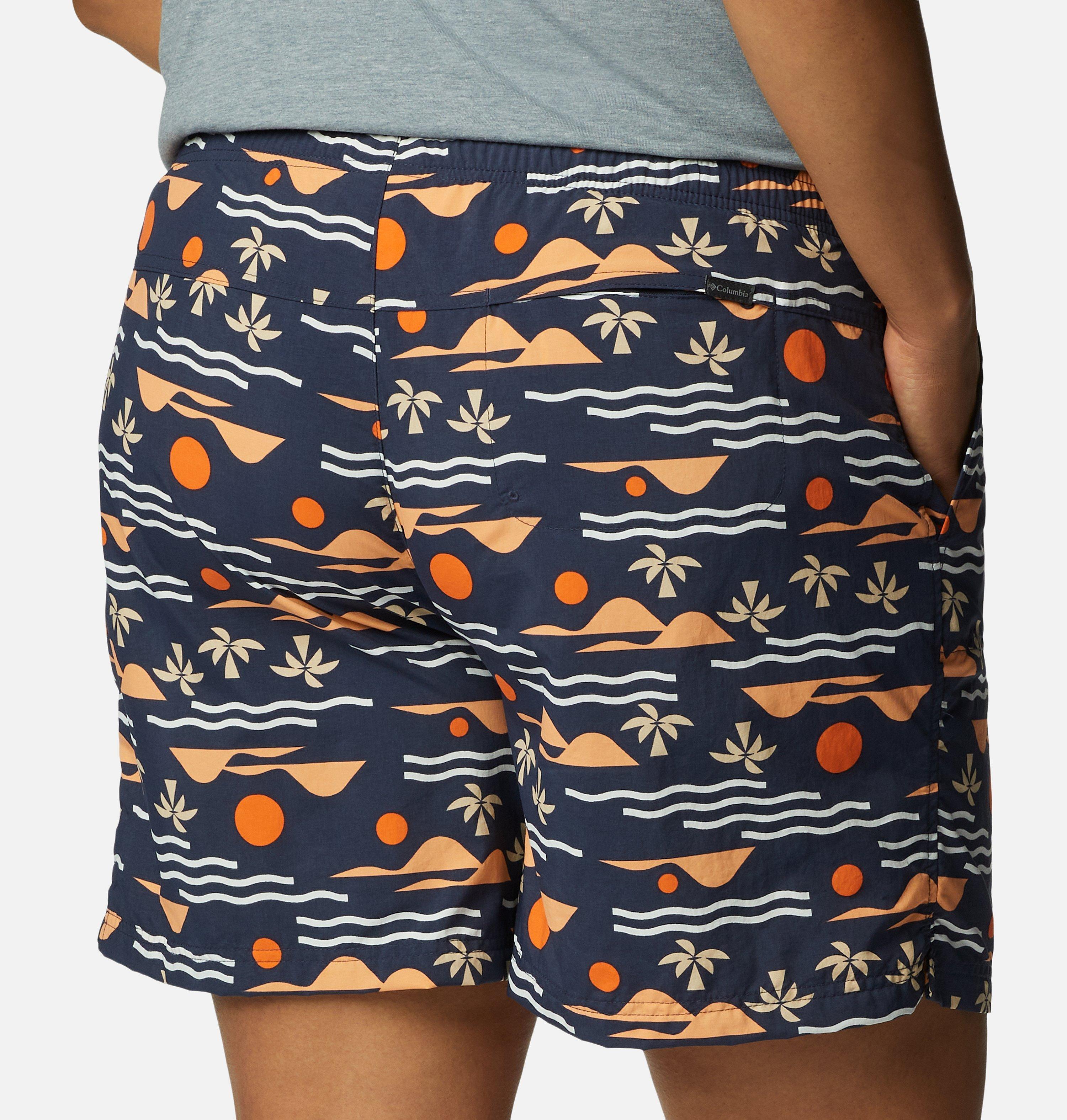 Women's Sandy River II Printed Shorts - Plus Size 5