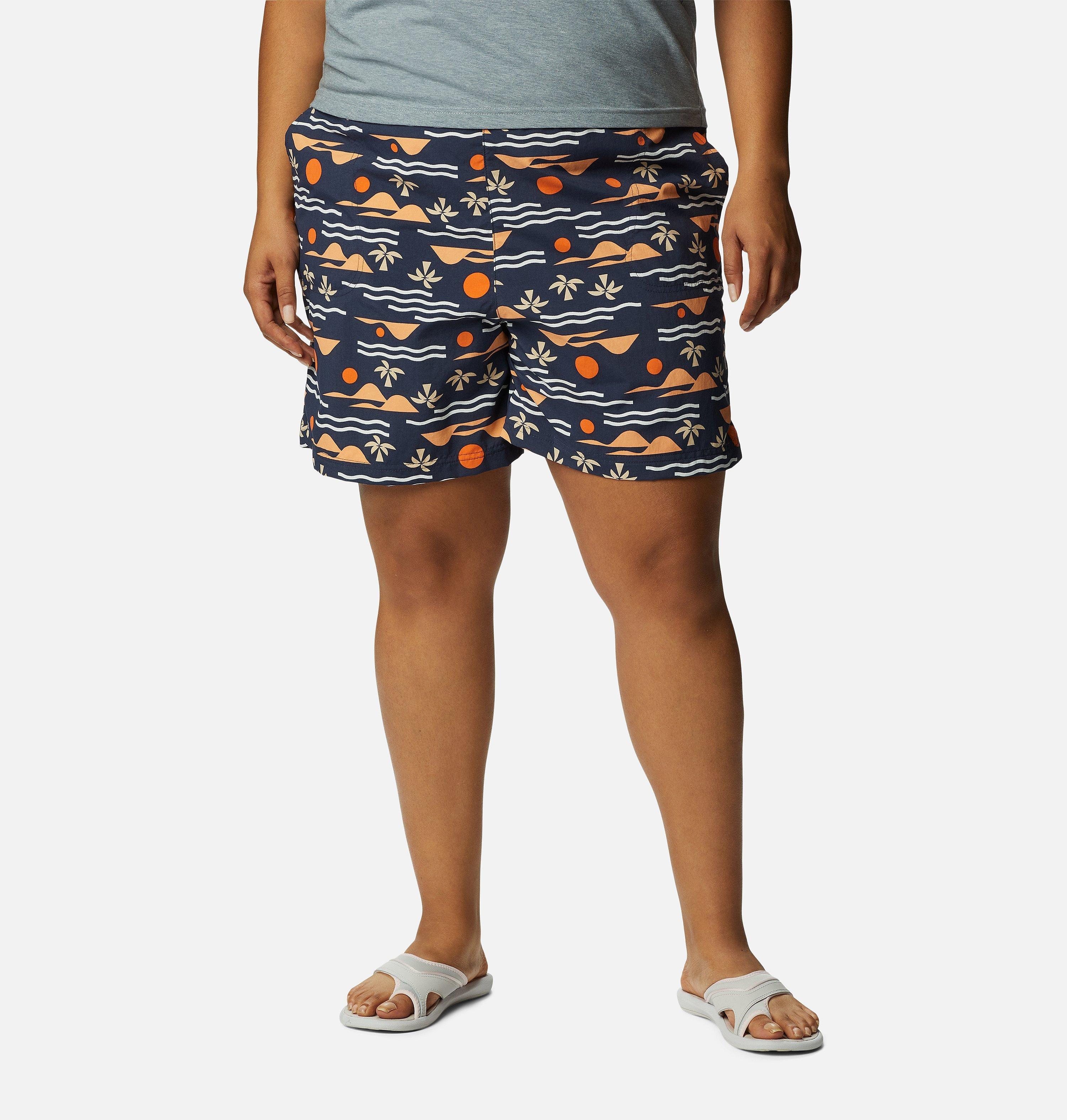 Women's Sandy River II Printed Shorts - Plus Size 1