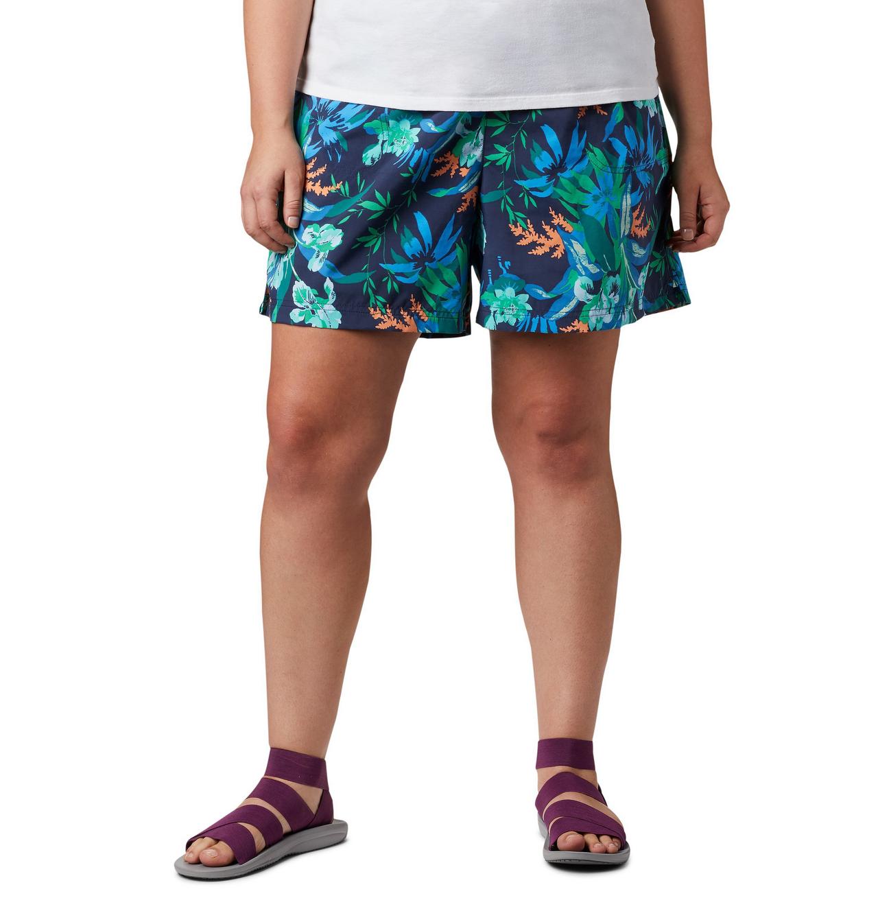 Women's Sandy River™ II Printed Shorts - Plus Size 1