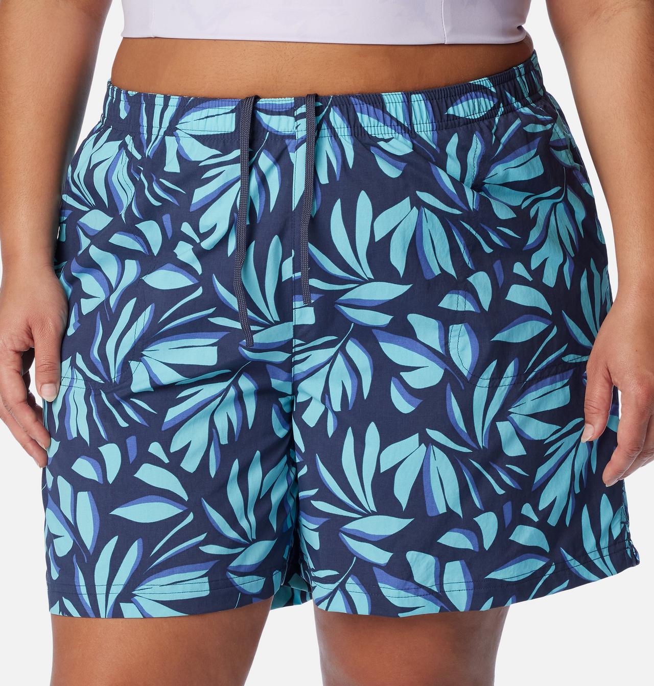 Women's Sandy River™ II Printed Shorts - Plus Size 4