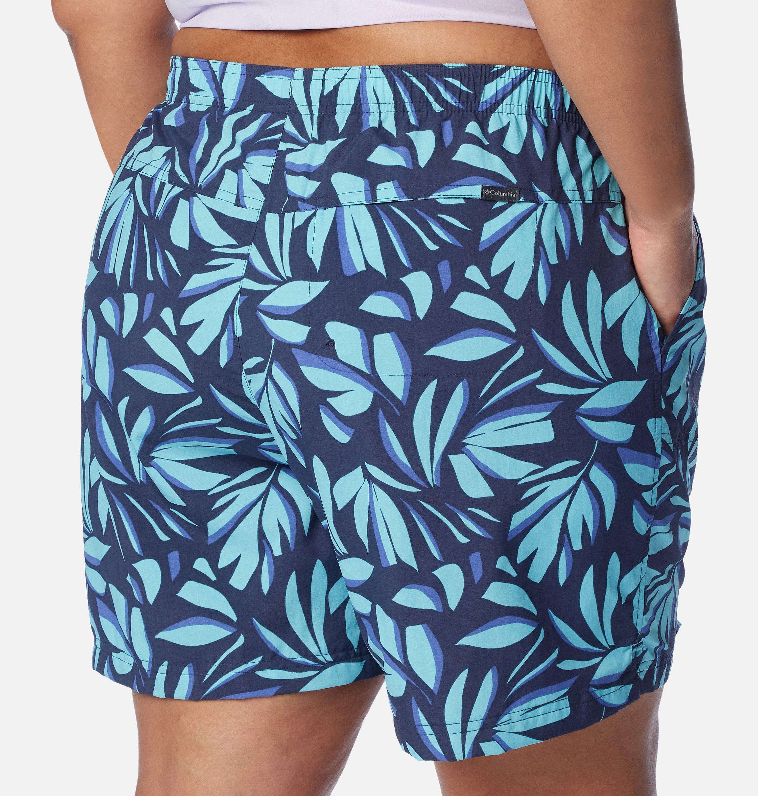 Women's Sandy River II Printed Shorts - Plus Size 5