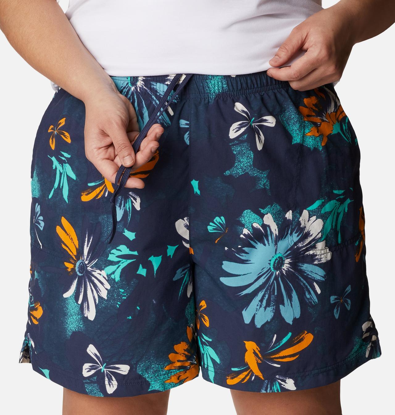 Women's Sandy River™ II Printed Shorts - Plus Size 4