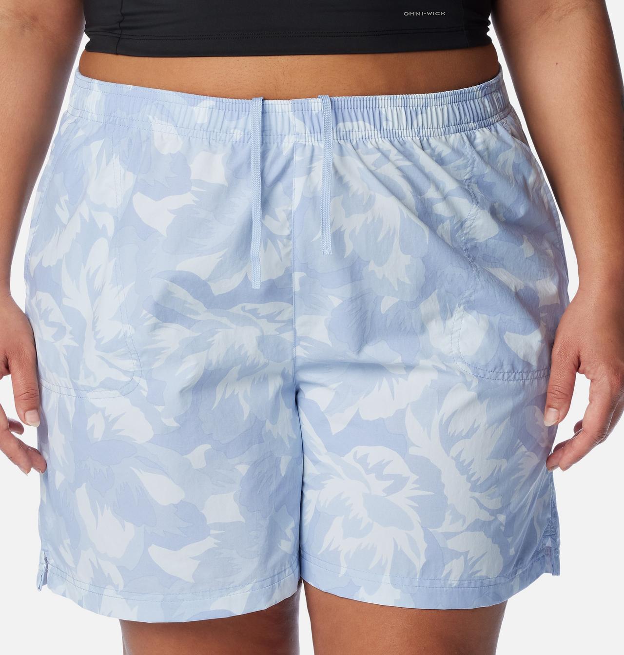 Women's Sandy River™ II Printed Shorts - Plus Size 4