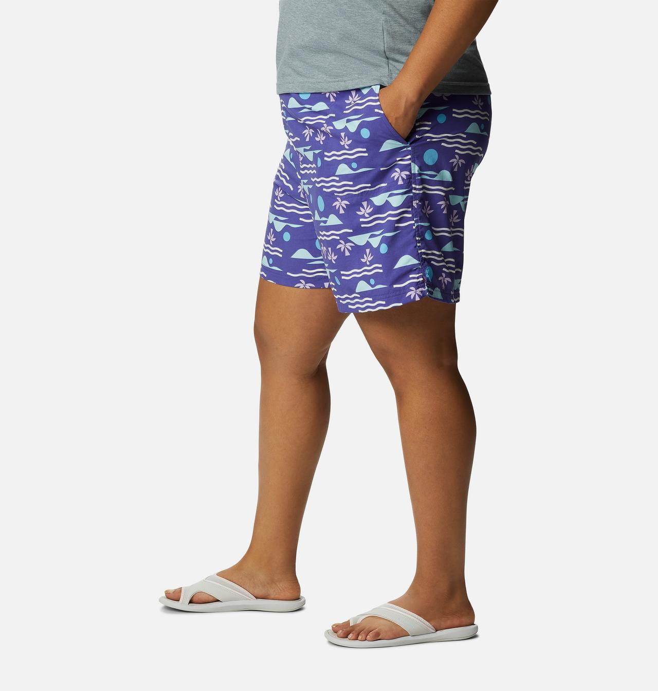 Women's Sandy River™ II Printed Shorts - Plus Size 3