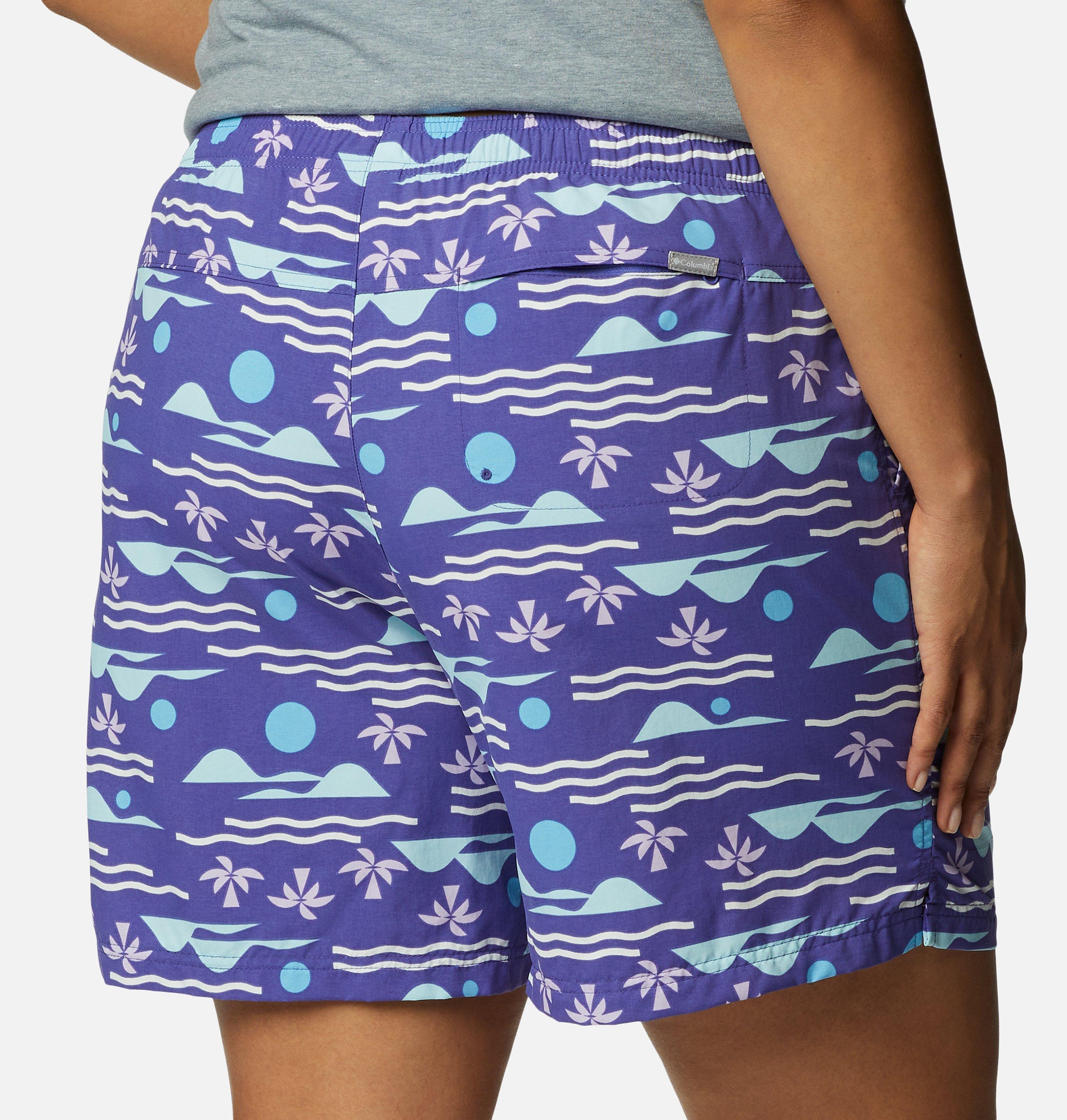 Women's Sandy River II Printed Shorts - Plus Size 5