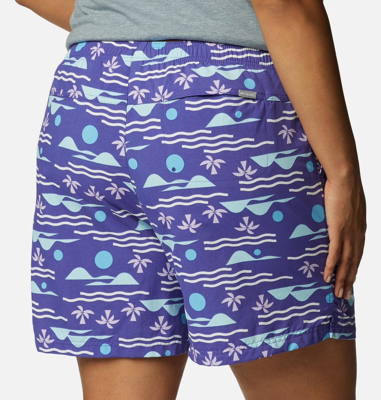 Women's Sandy River™ II Printed Shorts - Plus Size 5