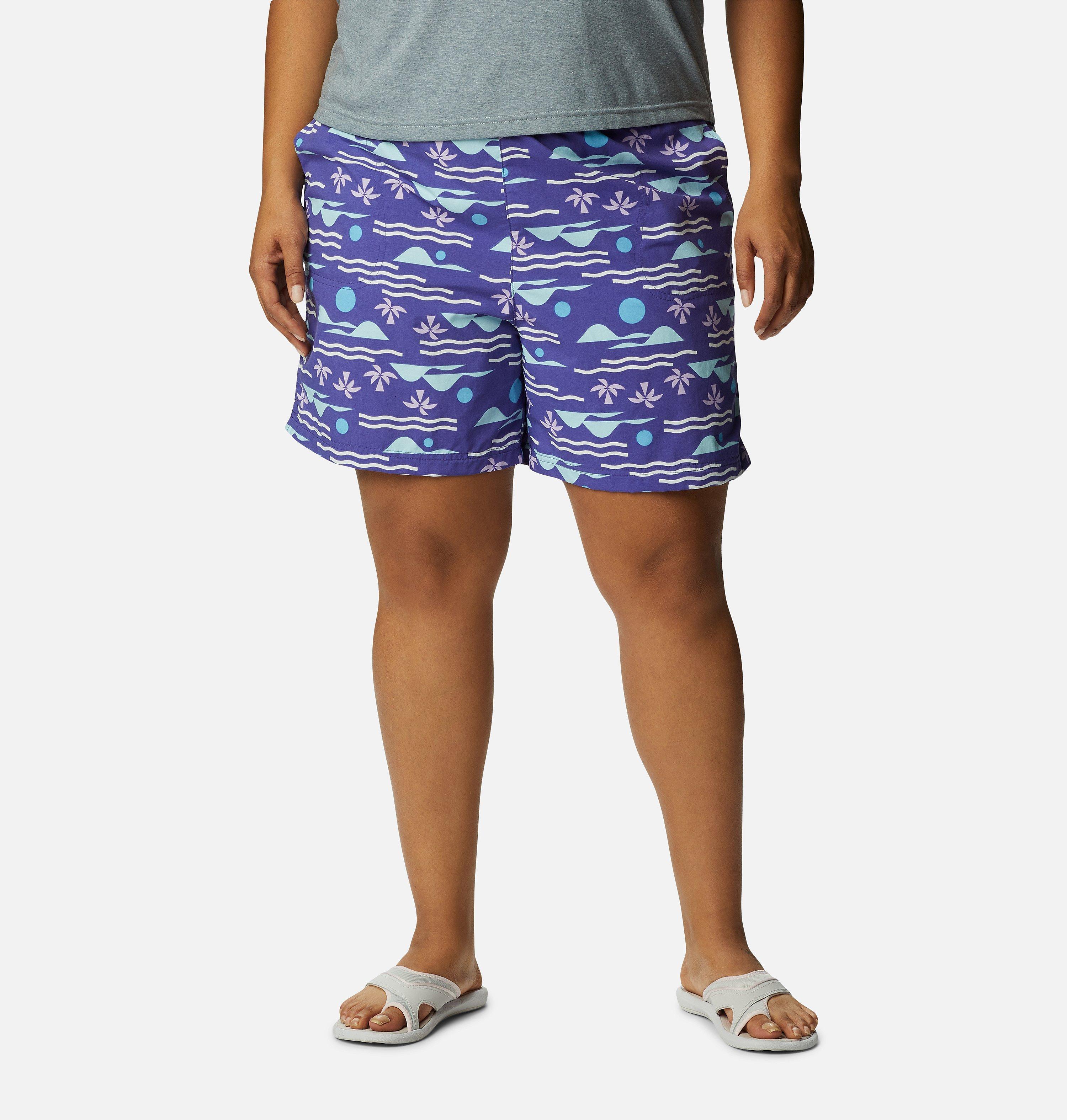 Women's Sandy River II Printed Shorts - Plus Size 1