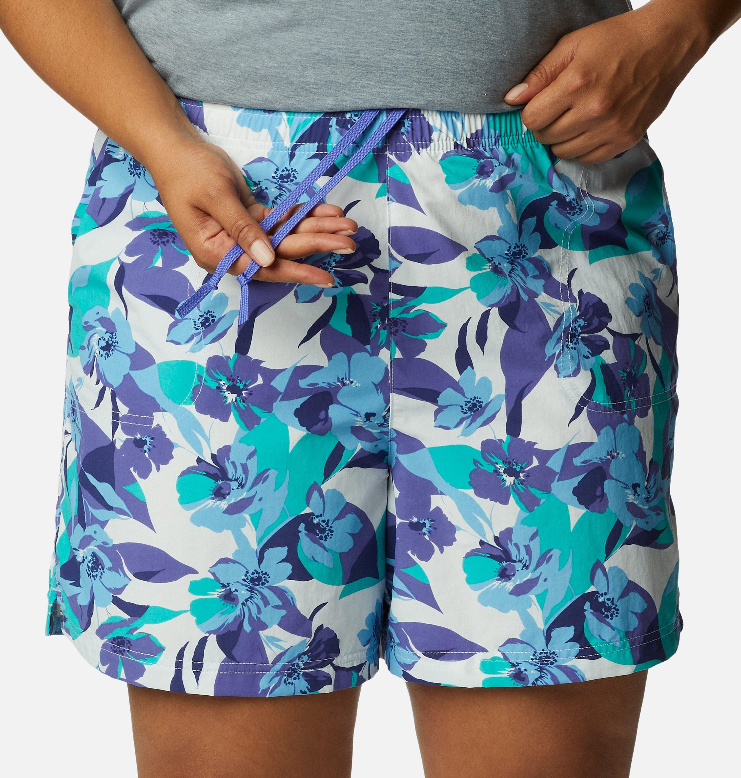 Women's Sandy River II Printed Shorts - Plus Size 4