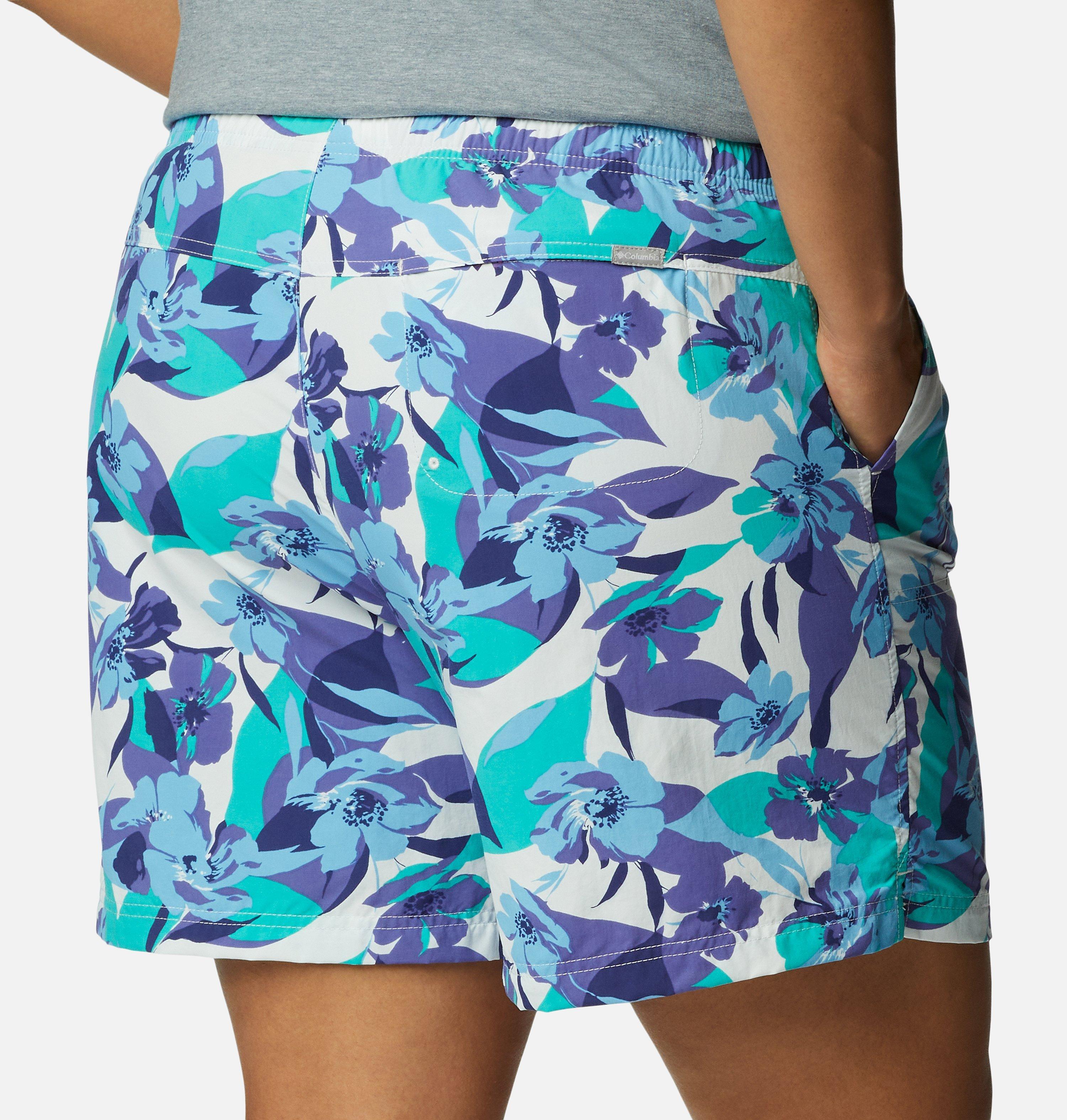Women's Sandy River II Printed Shorts - Plus Size 5