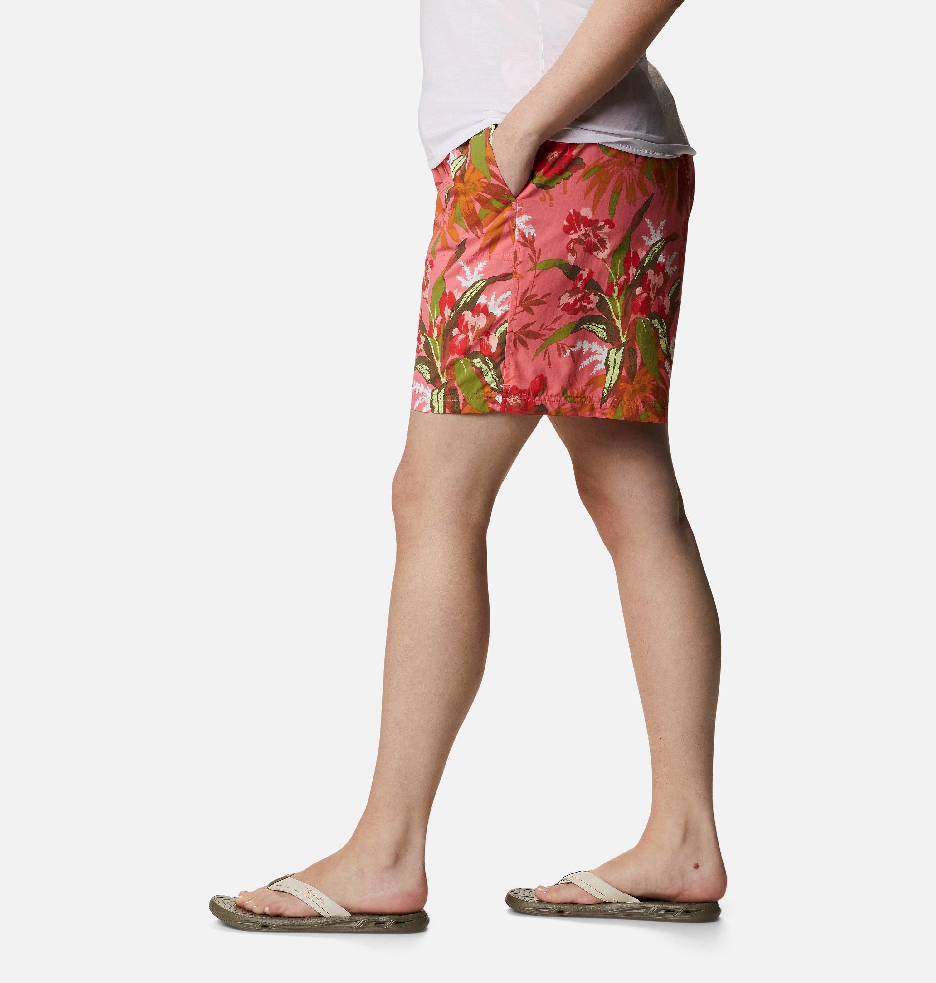 Women's Sandy River II Printed Shorts - Plus Size 3