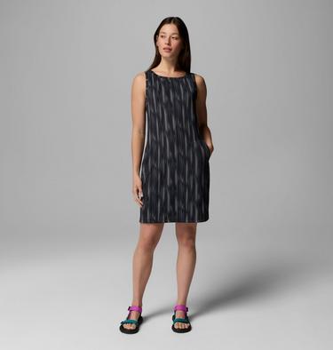 Women's Chill River Printed Dress, Color: Black, Shimmer, image 5