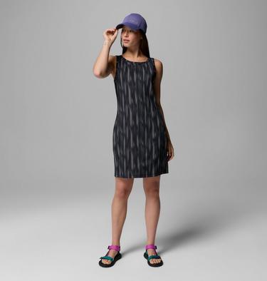 Women's Chill River Printed Dress, Color: Black, Shimmer, image 6