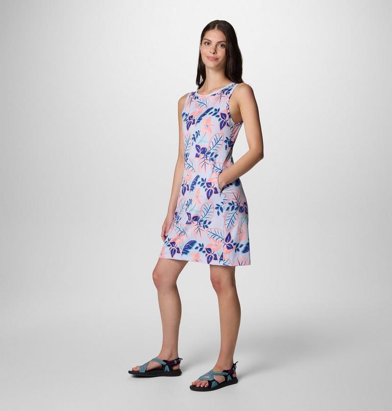 Vestido estampado Chill River para mujer, Color: Snowdrift Pasteled, image 3