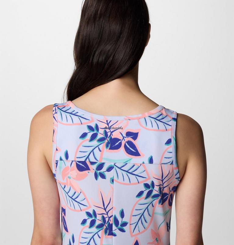 Women's Chill River Printed Dress, Color: Snowdrift Pasteled, image 5