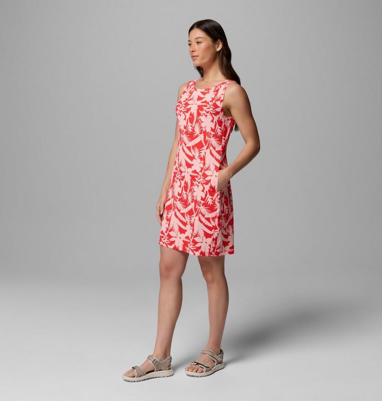 Robe Chill River Femme, Color: Poppy Red, Botaniflage Tonal, image 4