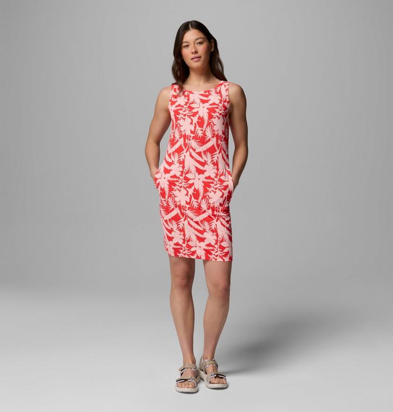 Robe Chill River Femme, Color: Poppy Red, Botaniflage Tonal, image 1