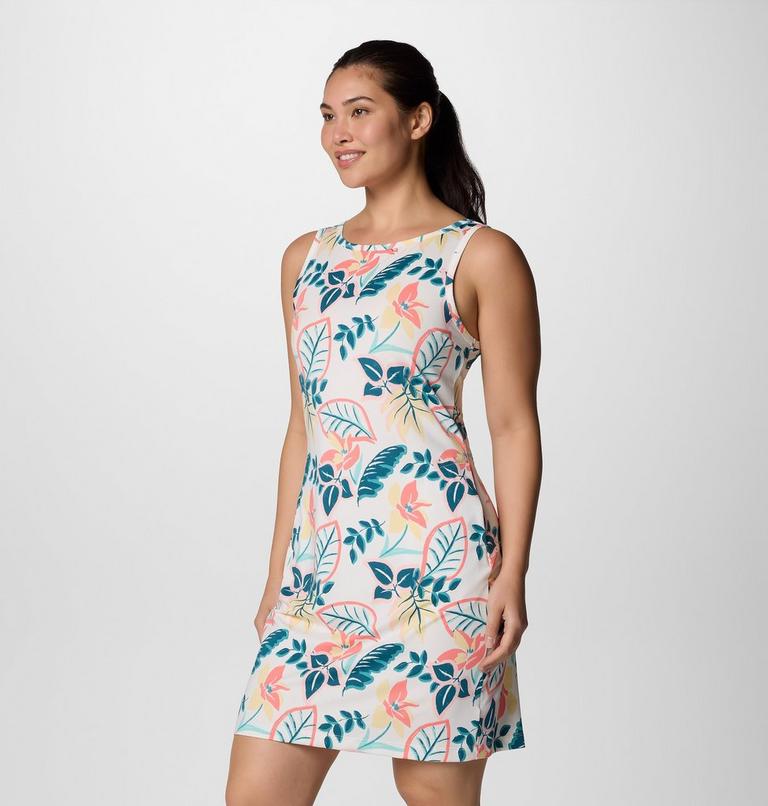 Chill River Printed Dress, Color: Alpenglow Pasteled, image 3