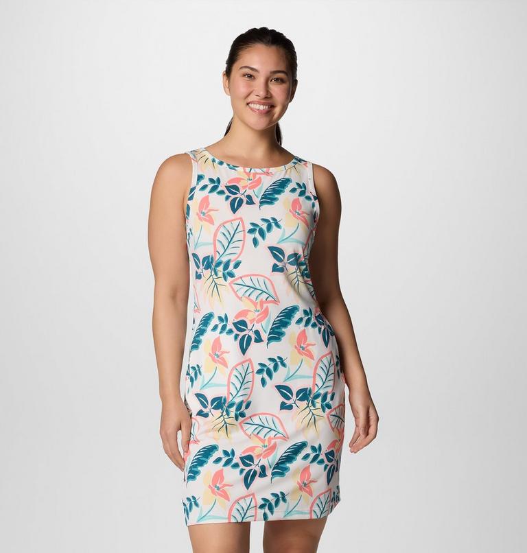 Chill River Printed Dress, Color: Alpenglow Pasteled, image 1