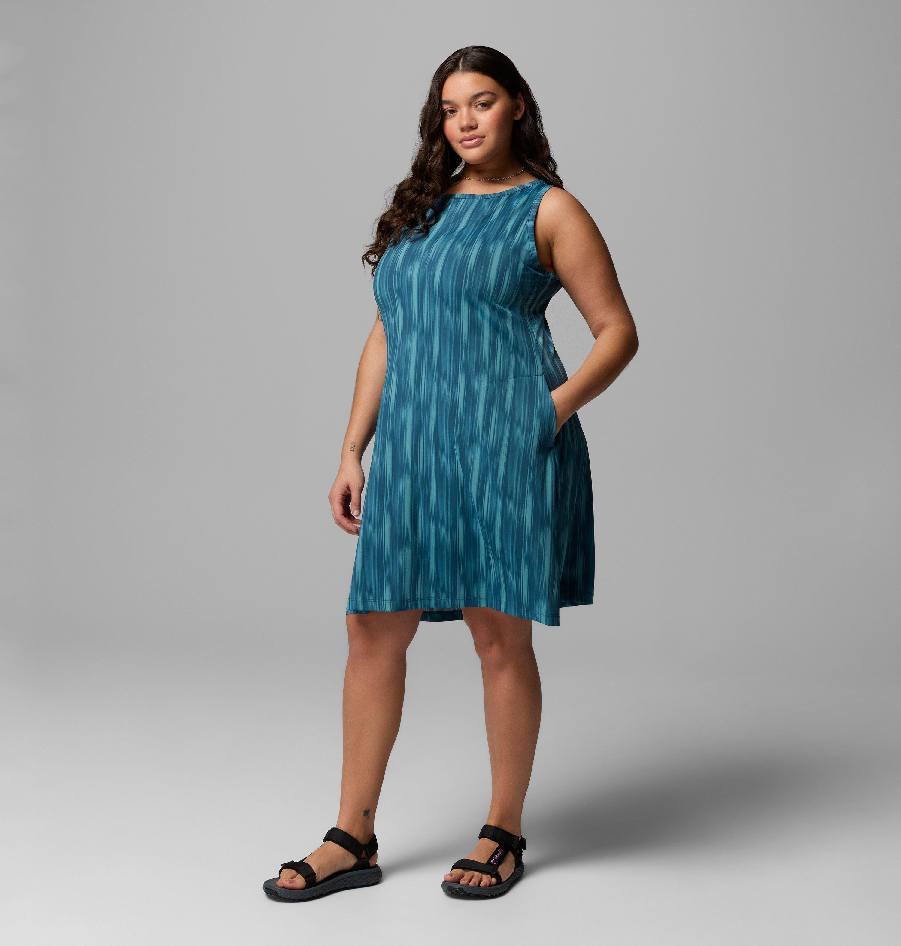 Women's Chill River Printed Dress - Plus Size 4