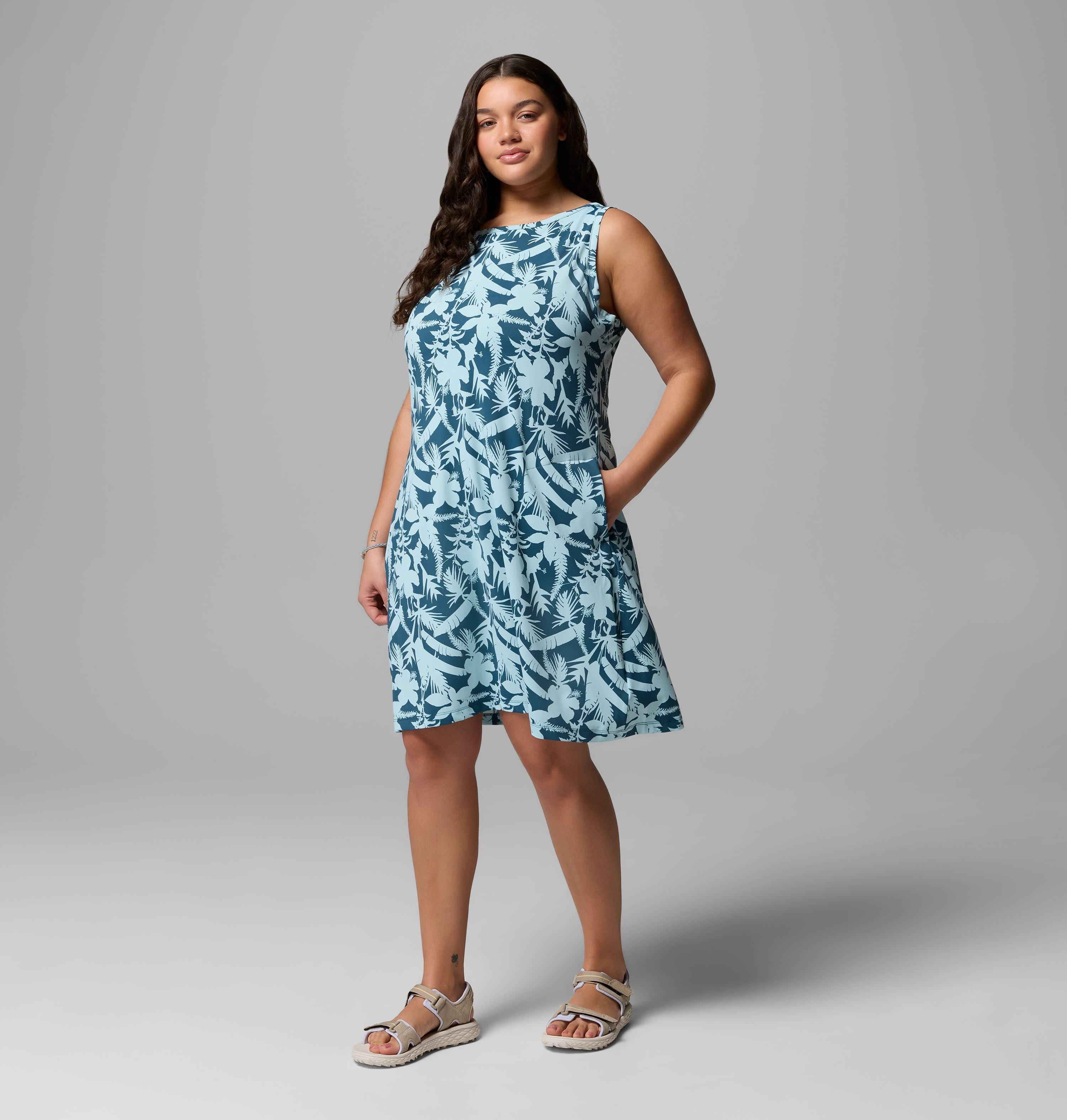 Women's Chill River Printed Dress - Plus Size | 430 | 2X 4