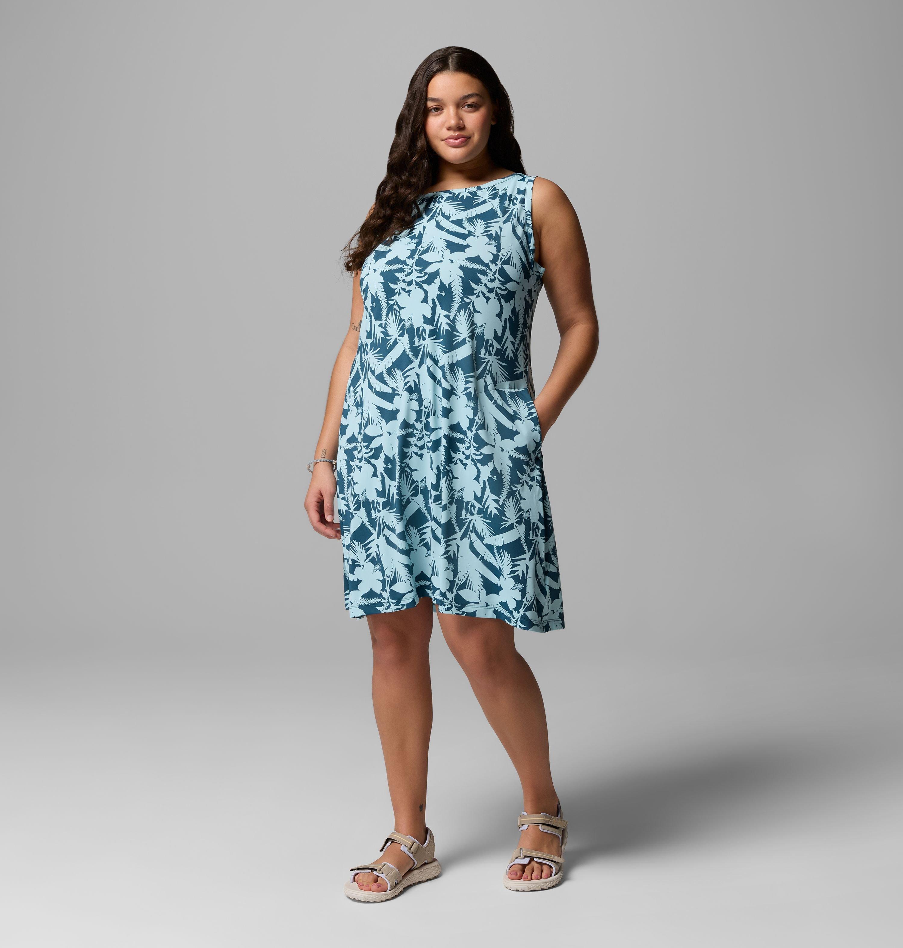 Women's Chill River Printed Dress - Plus Size | 430 | 2X 2