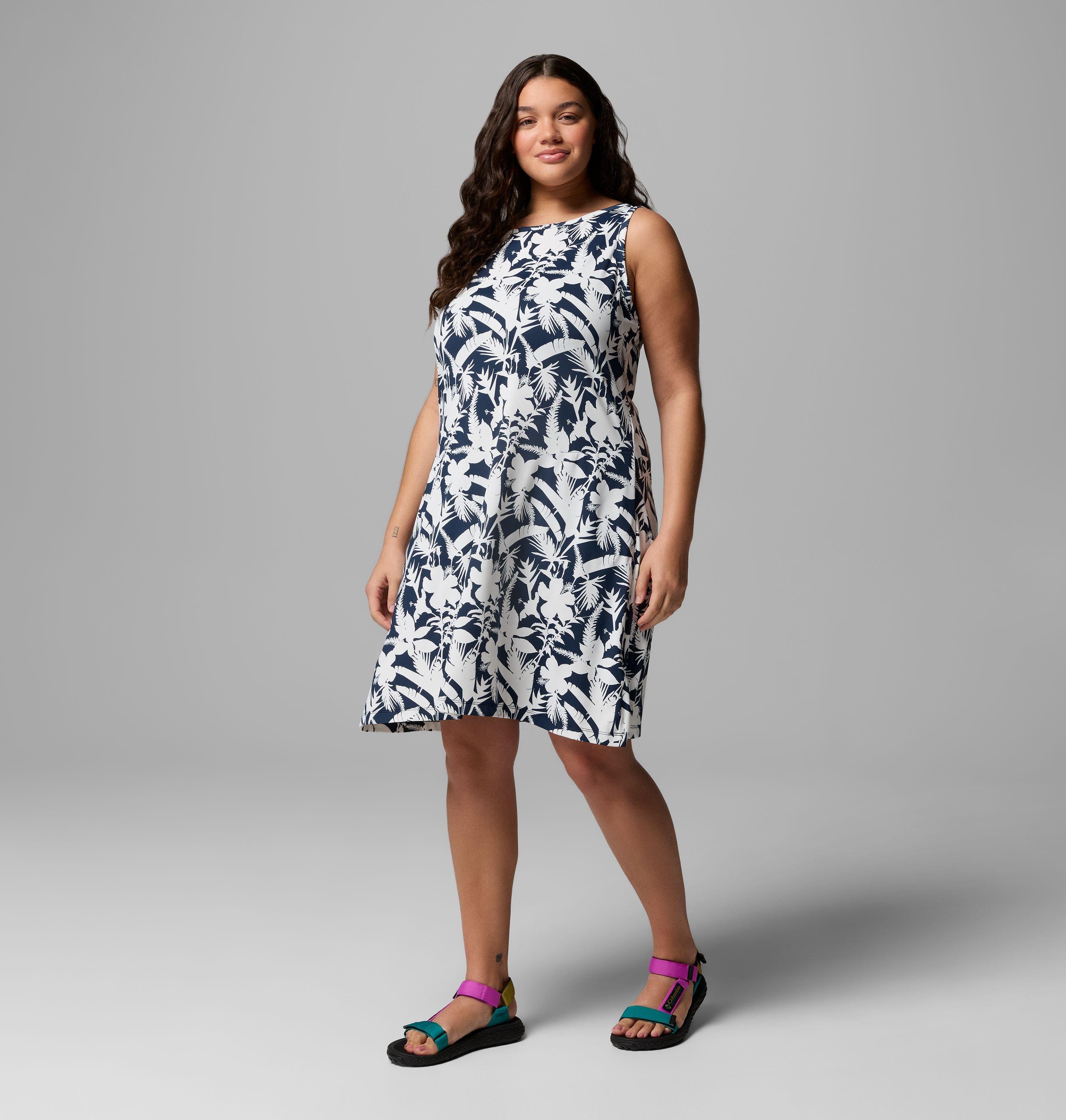 Women's Chill River Printed Dress - Plus Size | 460 | 3X 4
