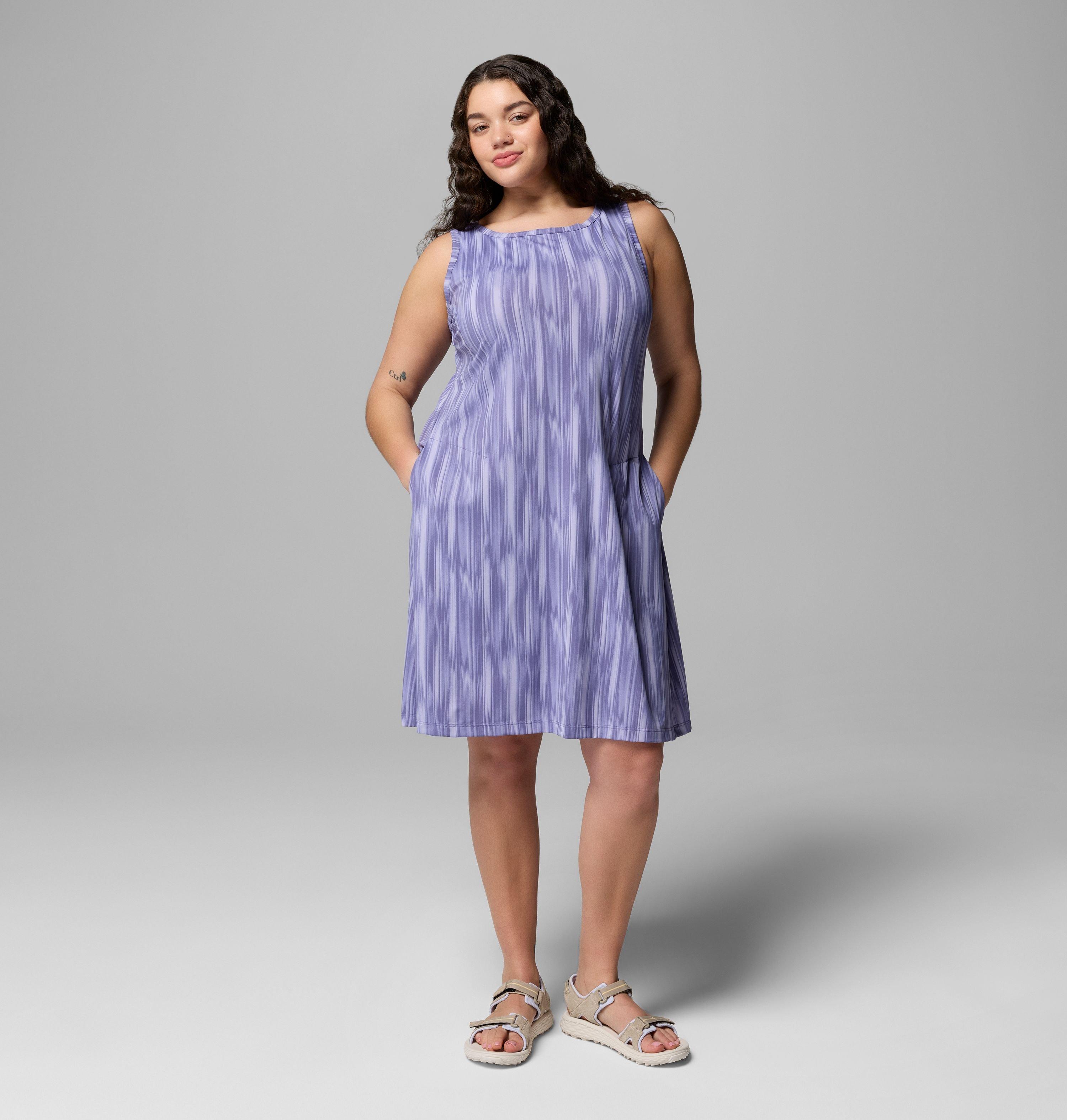 Women's Chill River Printed Dress - Plus Size | 525 | 1X 2