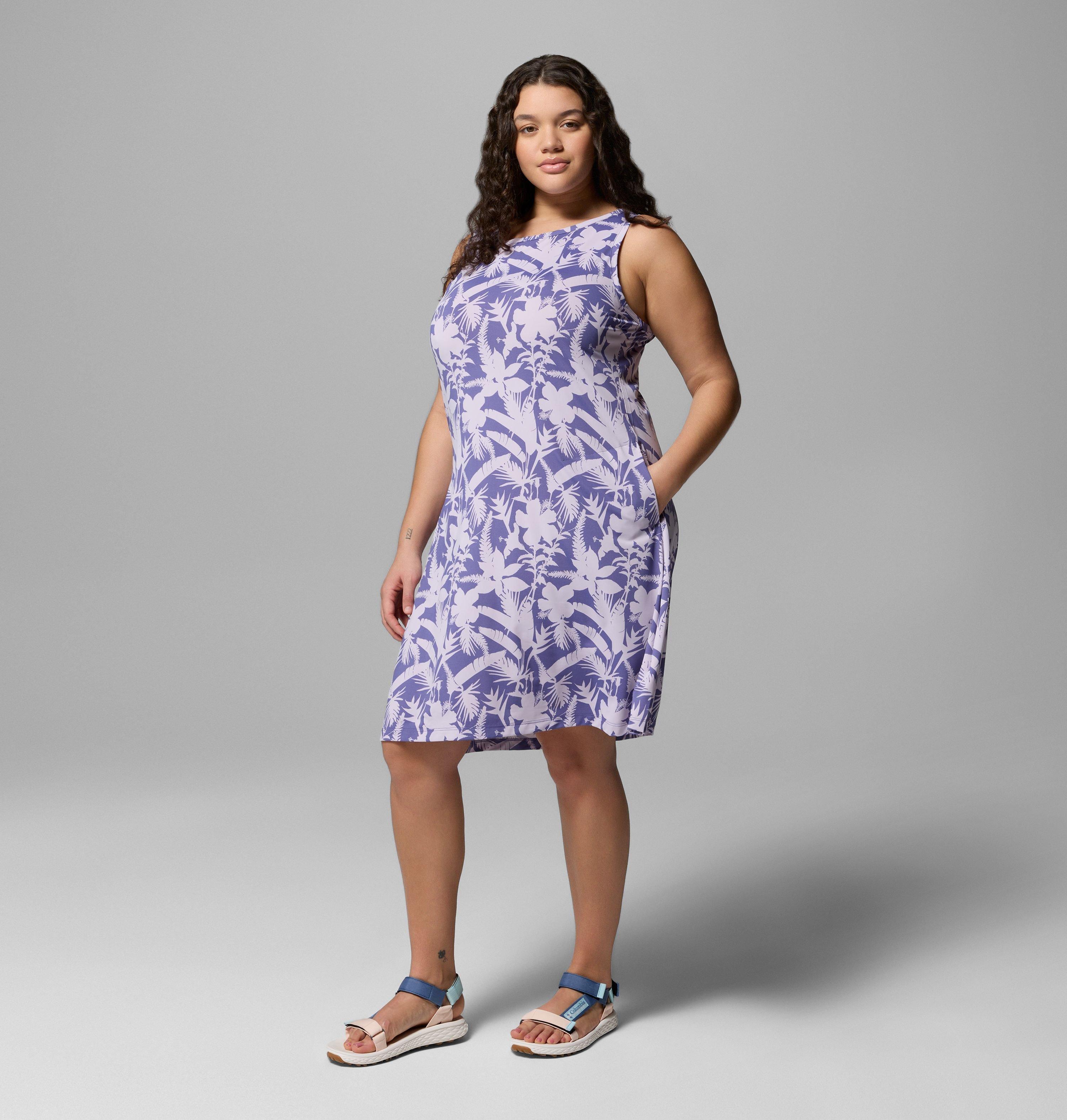 Women's Chill River Printed Dress - Plus Size | 526 | 2X 4